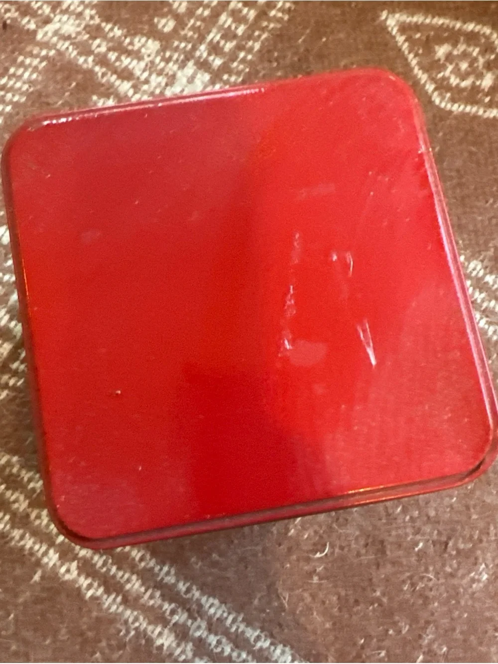 Nestle Toll House Cookie Tin Red Container